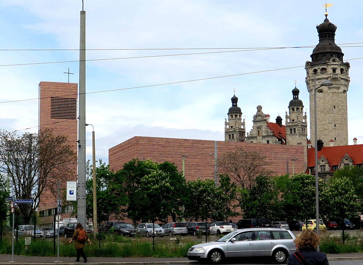 Neubau der Propsteikirche St. Trinitatis in Leipzig