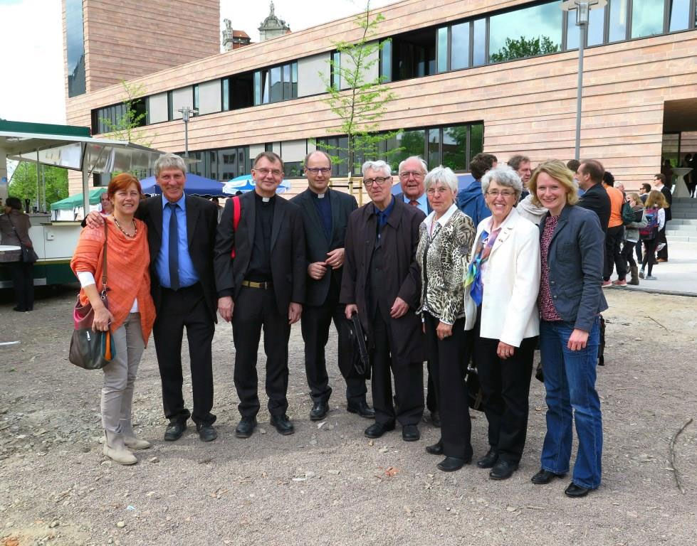 Delegation aus Hannover zur Einweihung von St. Trinitatis am 9.5.2015